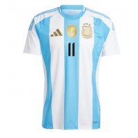 Argentína Angel Di Maria #11 Domáci futbalový dres Copa America 2024 Krátky Rukáv